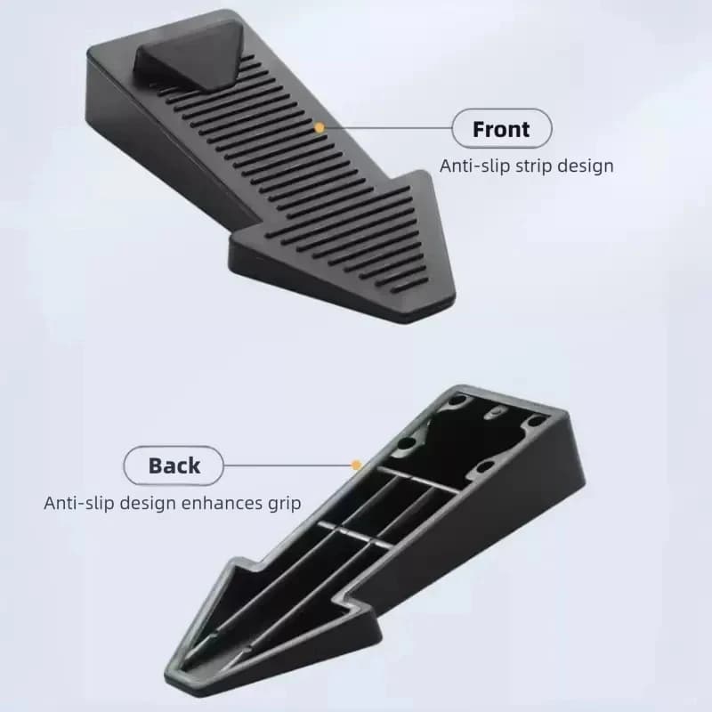 Fermaporta in Silicone Antiscivolo, Protezione Riutilizzabile per la Sicurezza dei Bambini, Anti-Schiacciamento e Anti-Stringimento per Casa e Ufficio