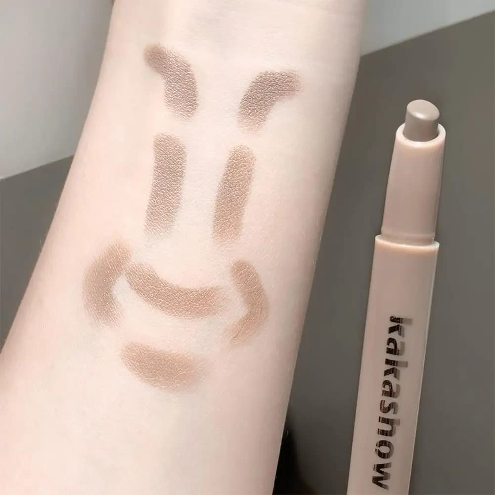 Nuovo 2026 Penna Contouring per Naso con Pennello Sfumatore, Effetto 3D Naturale e Illuminante, Stick Contouring Cremoso