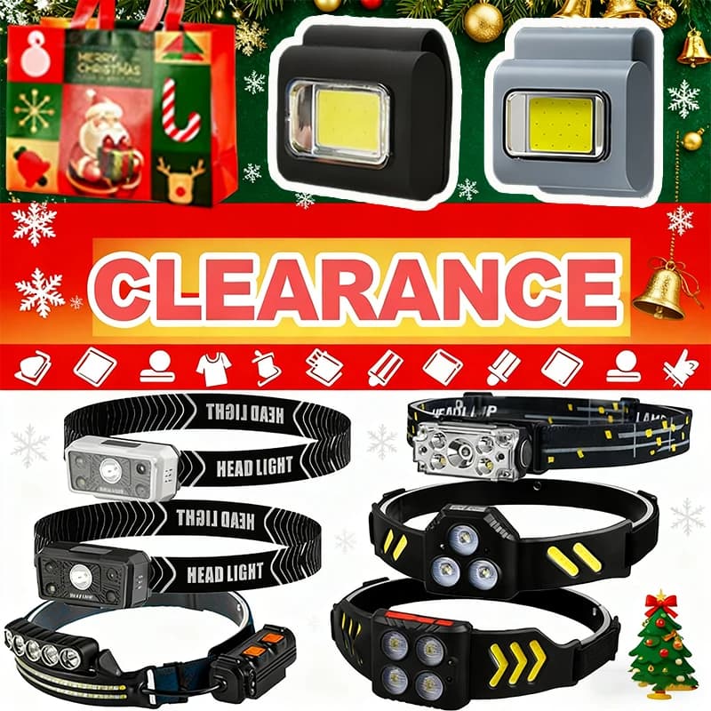 Rechargeable LED front lamp, hands free multimodal front lamp, portable work light, exterior, industrial repair, emergency torch