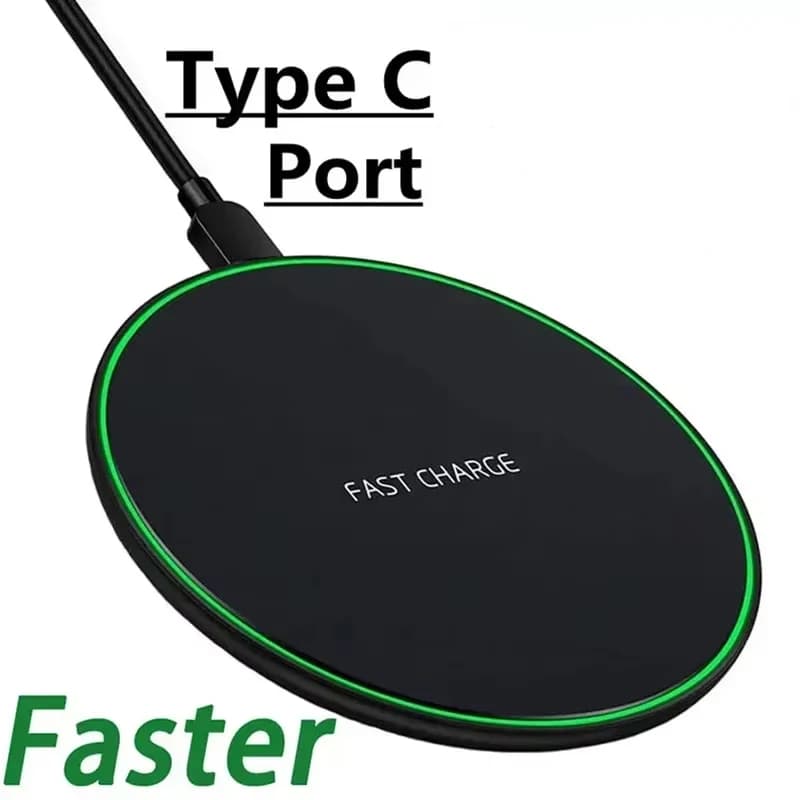 Caricabatterie wireless da 30 W per iPhone 16-12 X Pro Max Dock station di ricarica rapida a induzione per Samsung S23 S22 Xiaomi Huawei