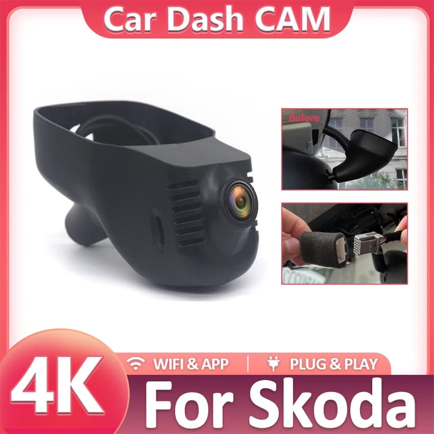 Dash Cam for Skoda Octavia 2 facelift 2009-2013, Dashcam for Skoda superb 2012-2014, DVR for car for Skoda Yeti 2013-2016, Dash Camera