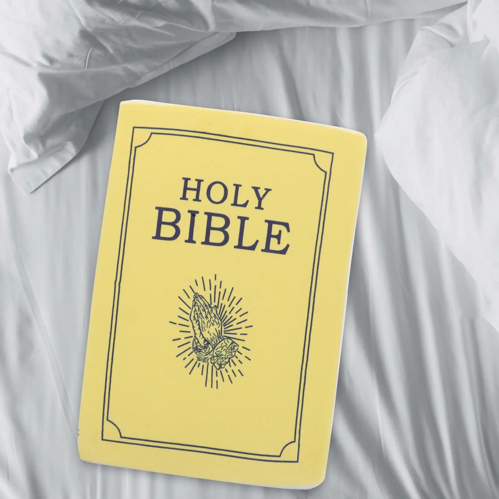 Cuscino Creativo a Forma di Bibbia, Morbido e Confortevole per Lettura, Relax e Abbracci, per Camera da Letto, Soggiorno, Sedia, Divano, Cristiano