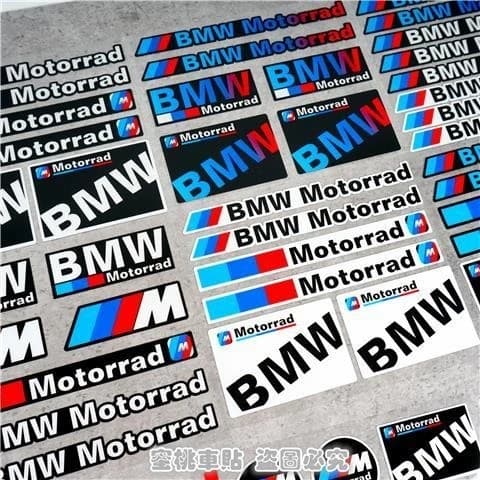 Vinyl For BMW Sticker Logo Motorcycle Tank Helmet Decal Kit For BMW E93 F10 F20 F30 F40 F15 F25 F26 F31 F49 F86 M3 M5 X3 x1 e46