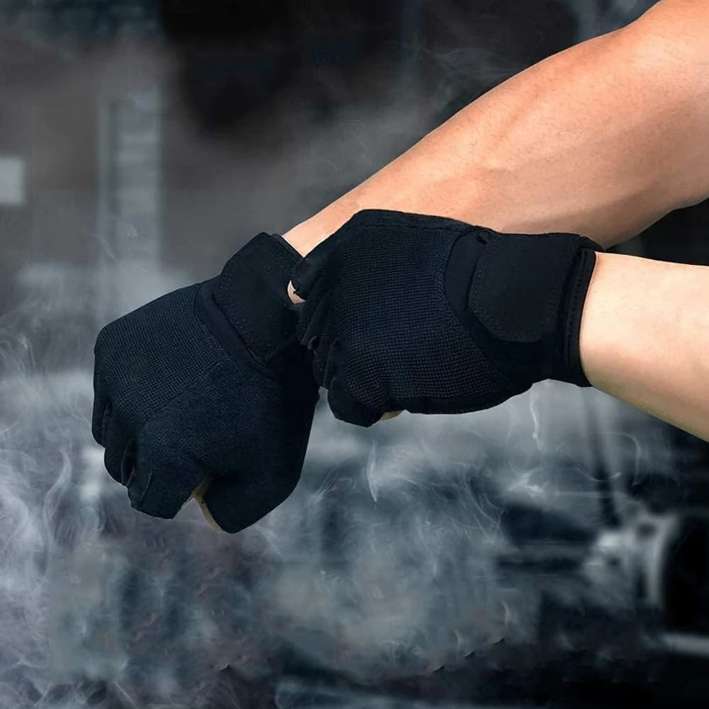 Training Gloves Half-Date Gloves Fitness Gloves Cycling Gloves for Men and Women for Weight Lifting Cycling Gym Training