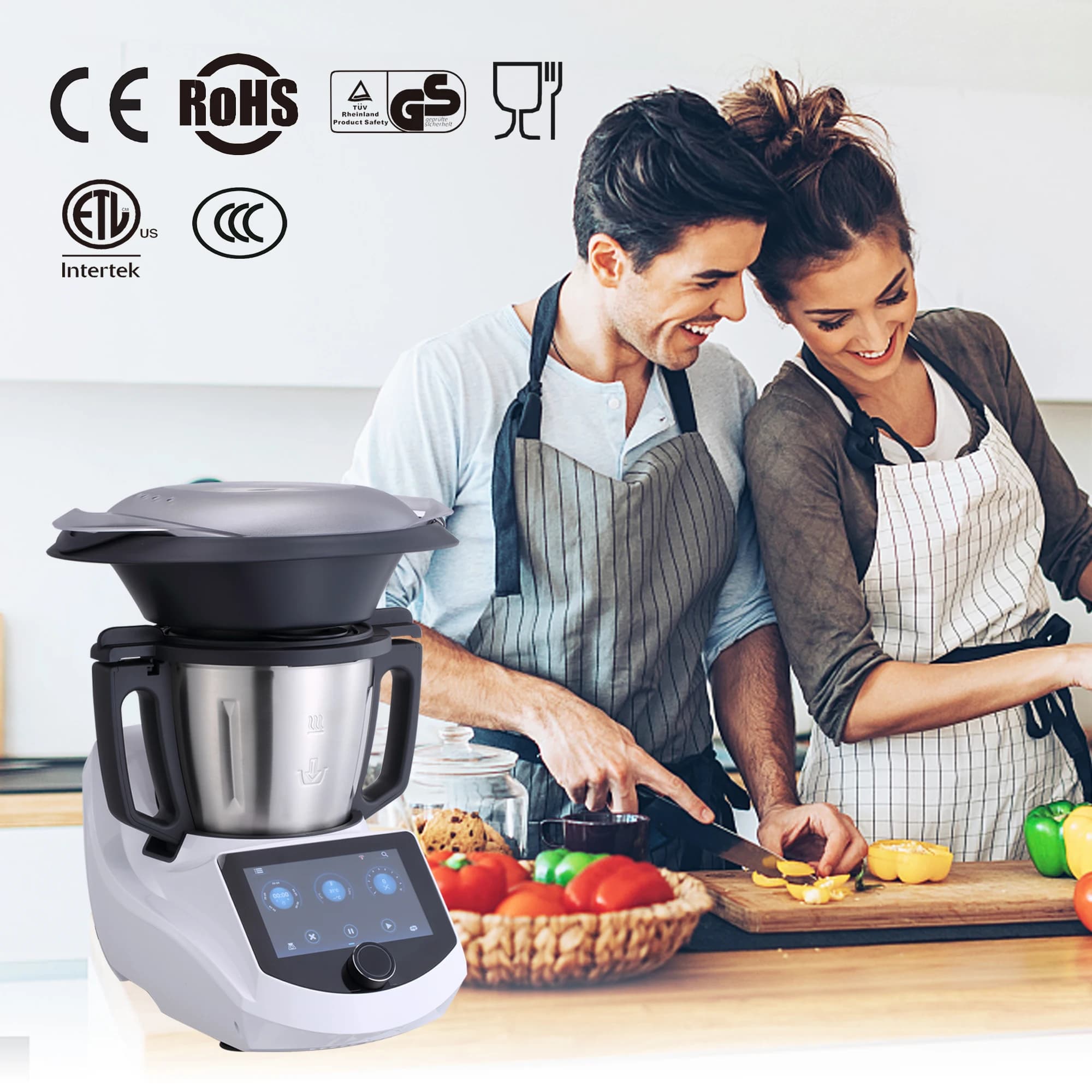 Robot da cucina frullatore elettrico multifunzione OEM ODM all'ingrosso in fabbrica