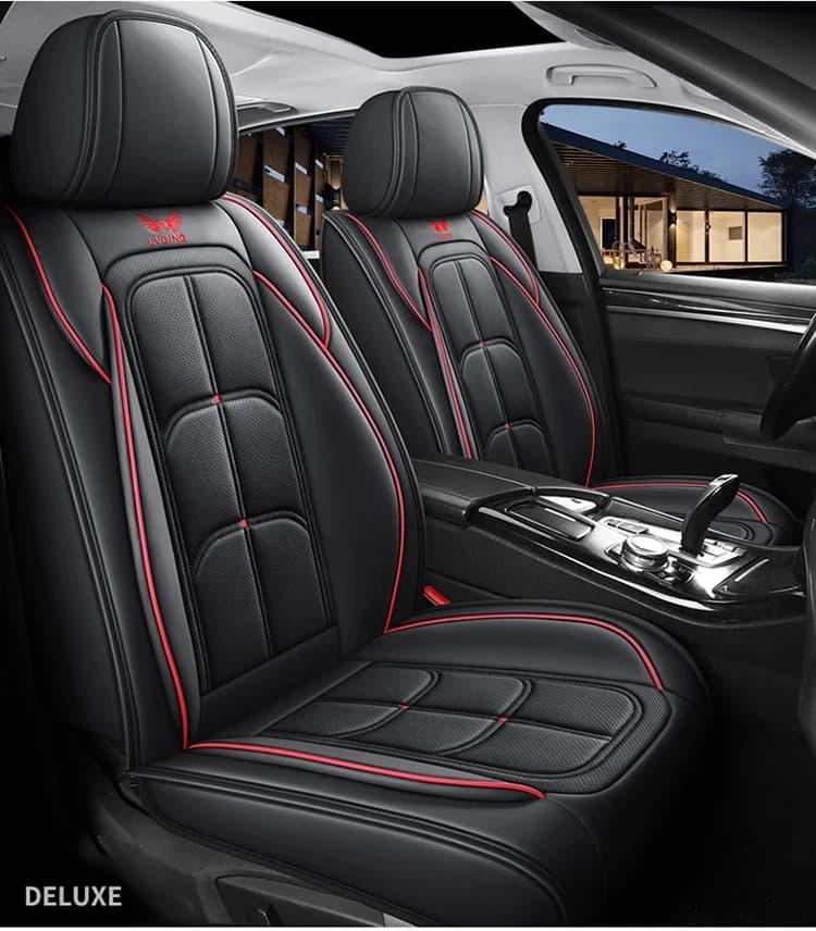 Coprisedile Auto universale per BMW E60 F30 E36 E46 E30 E91 E92 accessori interni Auto in pelle adatti alla maggior parte dei furgoni Sedans suv Trucks