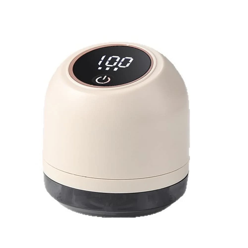 Digital Display Fabric Shaver 6-Blade Rechargeable Lint Trimmer Type C Charging 3-Speed Control Lightweight 14 11 11cm ABS Body