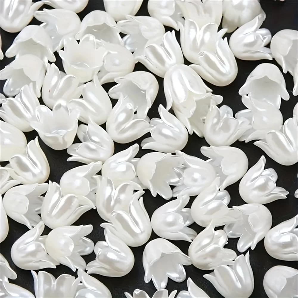 50/99/199pcs 10mm Wind Chimes Flower Chimes Orchid Beads DIY and Small Gifts