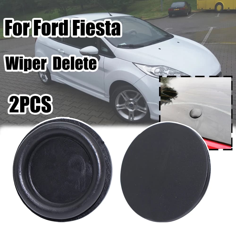 2 Pezzi Tappo in Gomma Impermeabile per la Eliminazione del Braccio del Tergicristallo Posteriore per Ford Fiesta MK7 MK7.5