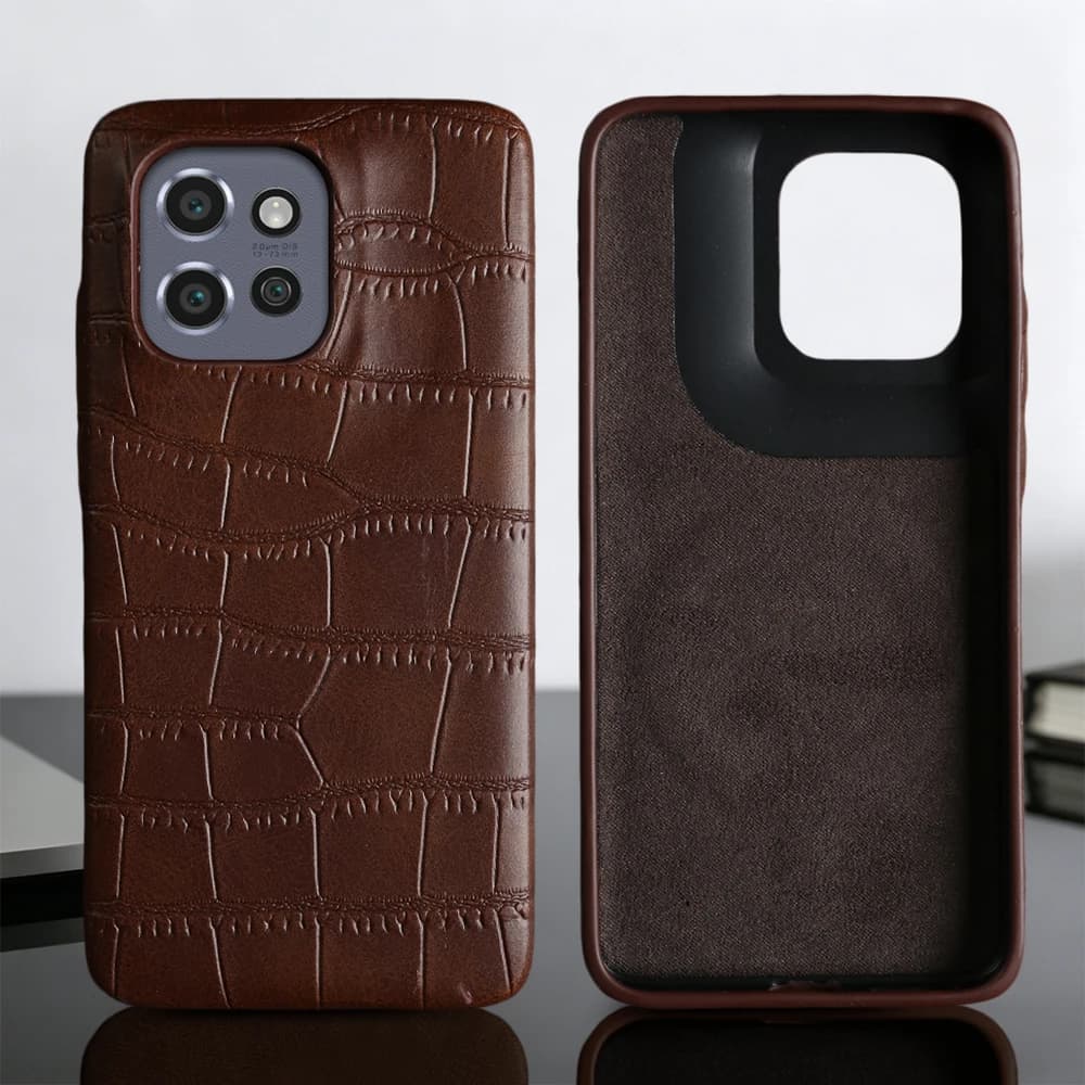 Custodia per telefono antiurto in pelle di lusso per Motorola Moto EDGE 50 pro Edge50 Fusion Neo G85 G45 X50 Ultra PC Hard Cover Funda