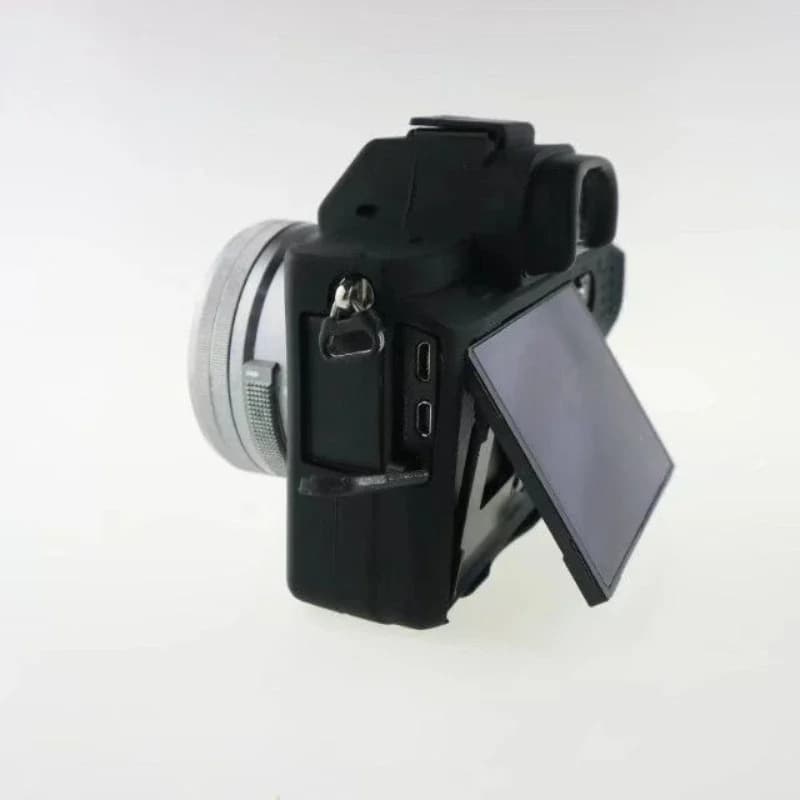 Silicone Armor Skin Case bag For Sony a72 a7s2 a7r2 m2A7II A7SII A7RII waterproof protective case + 1PCS free tempered film