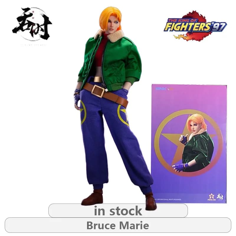 Tempo di rondine Originale 1 \ 6 King of Fighters 97 Bru Mary Mobile Panno Bambola Action Figure Modello Giocattoli Ornamenti Regali per I Ragazzi