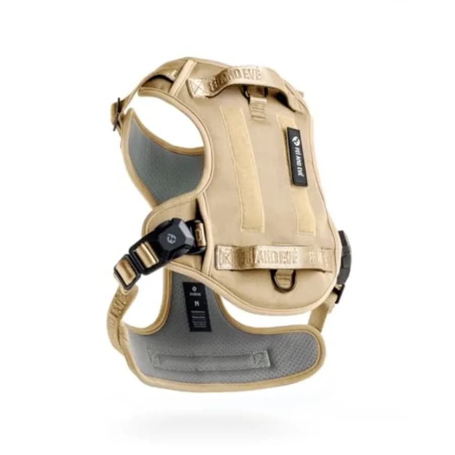 Imbracatura Magnetica per Cani a 3 Secondi | Gilet Tattico Anti-Trazione | Attacco rapido con 3 clip per guinzaglio | Nylon 900D Resistente | Regolabile con Han