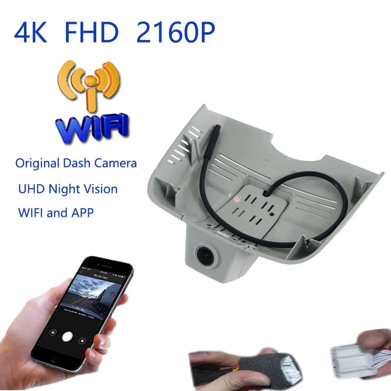 4K Plug And Play Videoregistratore per auto Wifi DVR Dash Camera per Mercedes Benz Classe E E180 E200 E260 E320 W212 CLS300 2013-2017