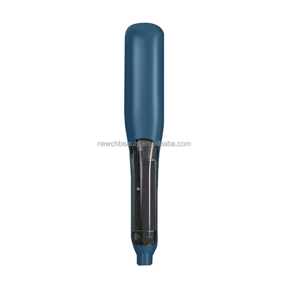 Vendita calda PTC riscaldamento intelligente piastra per capelli a vapore spazzola levigante ferro piatto capelli ricci lisciatura pettine spazzole elettriche per capelli
