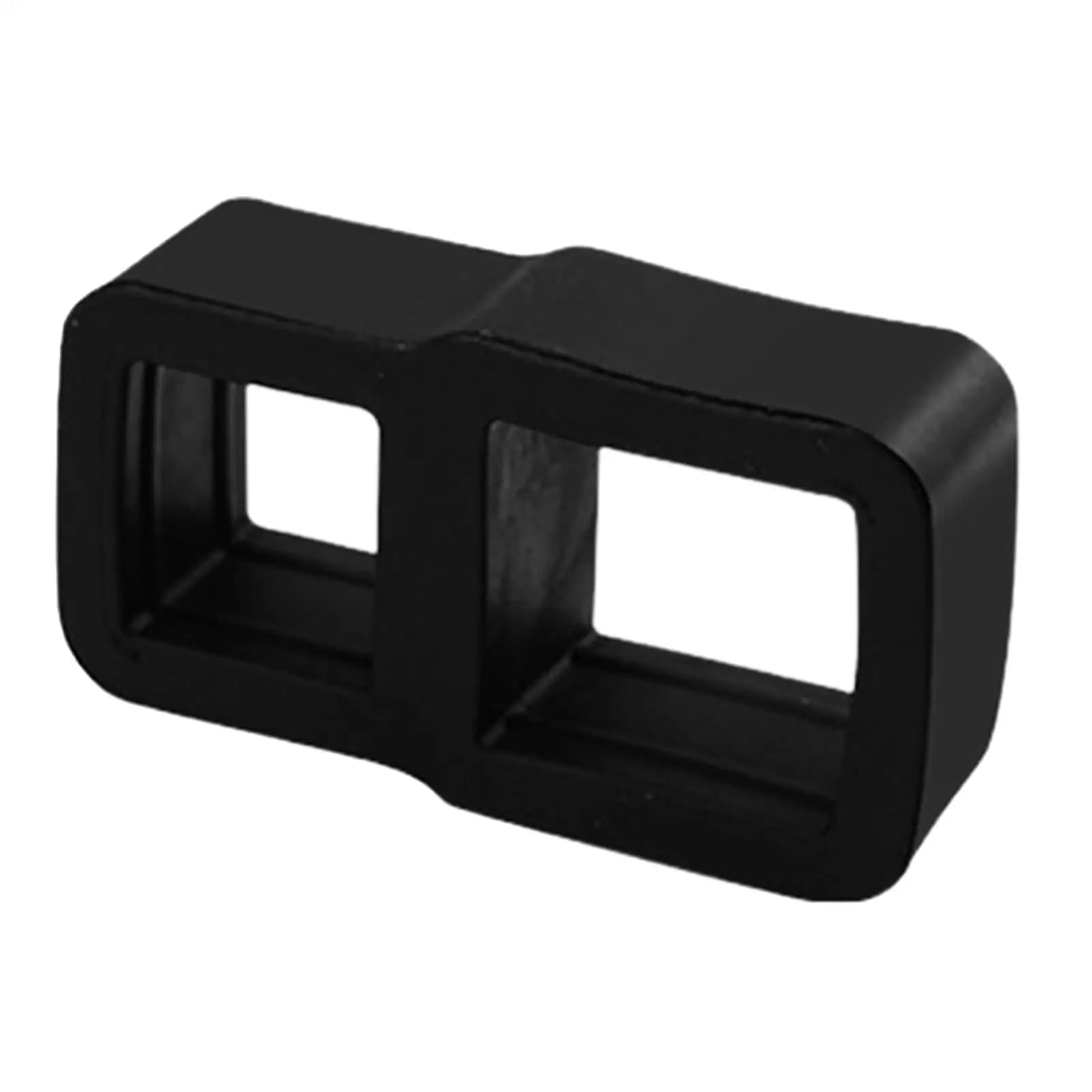 Fermaporta Portatile in Silicone con Maniglie, Riduzione del Rumore, Trasparente, Protegge la Parete e la Maniglia della Porta
