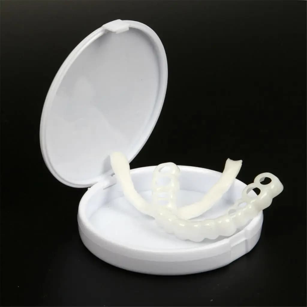 Faccette Dentali per Sbiancamento Comfort Dental Cover Denti Artificiali per Rimozione Macchie e Riparazione