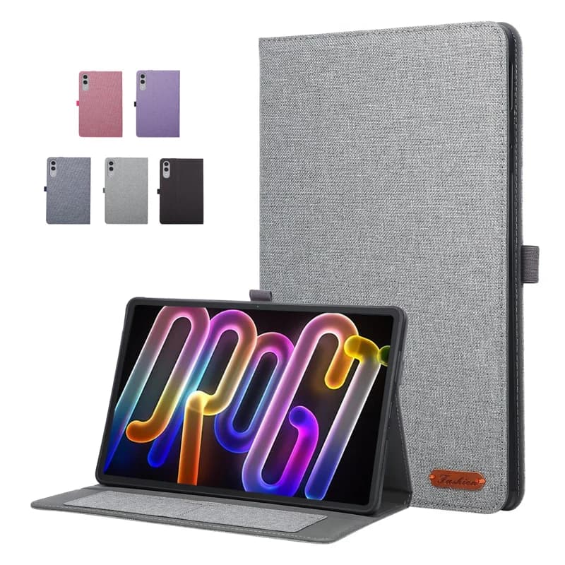 Case For Xiaoxin Pad Pro GT Case tb710fu Soft Fabric Flip Stand Tablet Shell For Lenovo Xiaoxin Pad Pro GT 11.1 inch Case Cover
