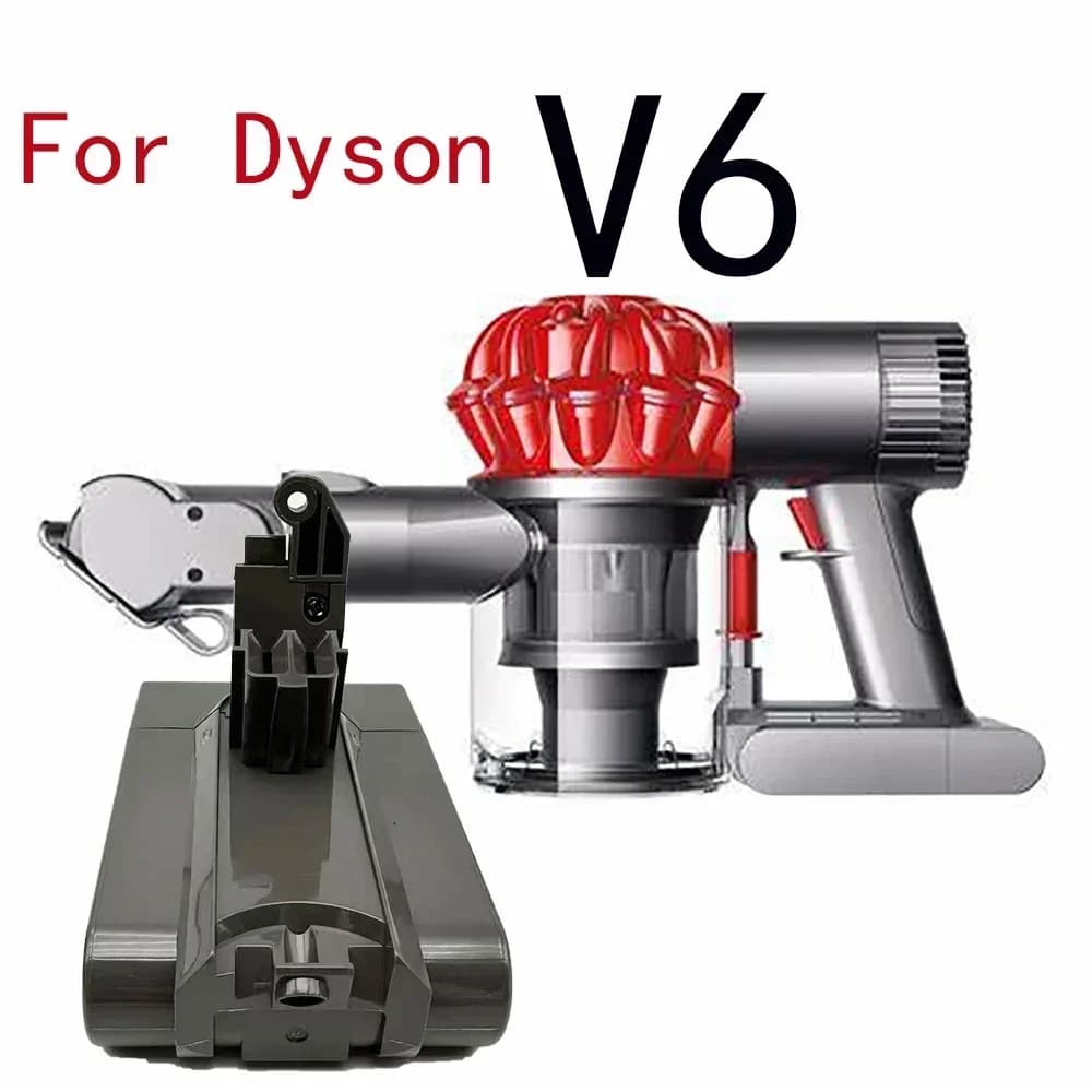 New 21.6V12800Ah ForDyson Battery Replacement DC62 DC59 DC58 SV03 SV04 SV09 Animal Motorhead V6 Slim V6 Absolute Vacuum Batter