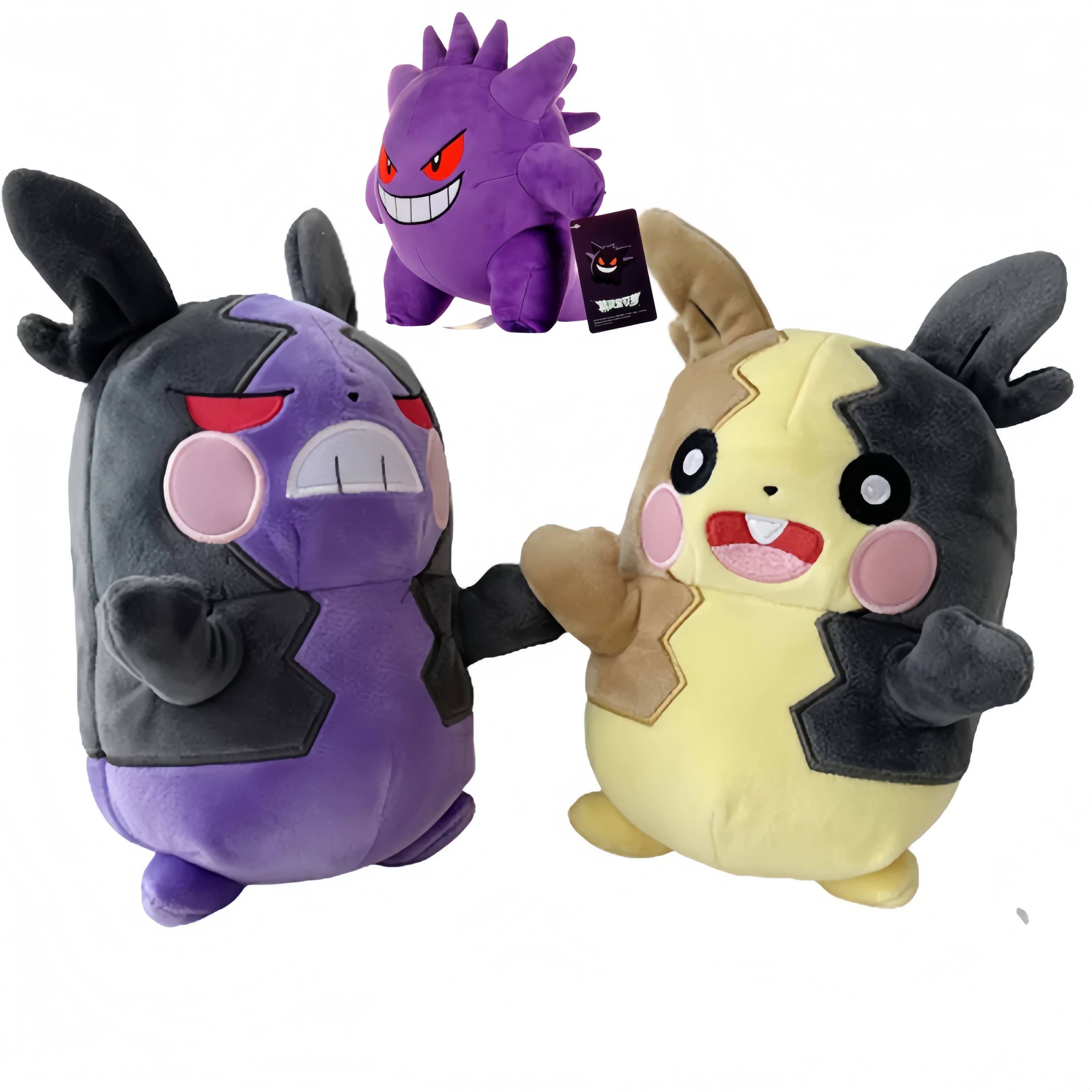 Pokemon Morpeko Anime giocattoli di peluche Pokémon Gengar Plushie KawaiiSword Shield Anime bambola regalo per bambini Natale