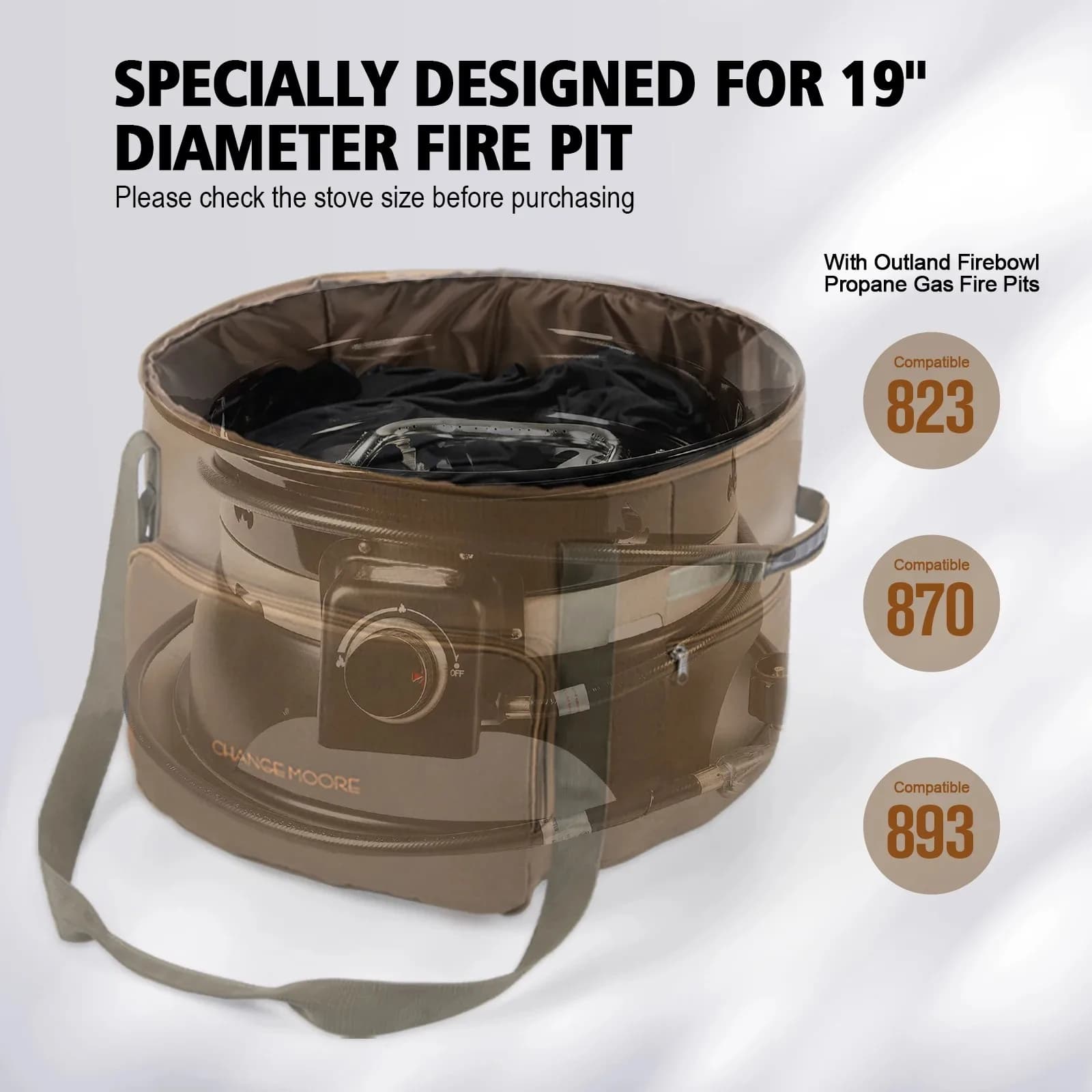 Borsa portaoggetti resistente all'usura per esterni, con tasche multiple, per organizzare gli attrezzi da campeggio, borsa portatile con cerniera, nuovo design