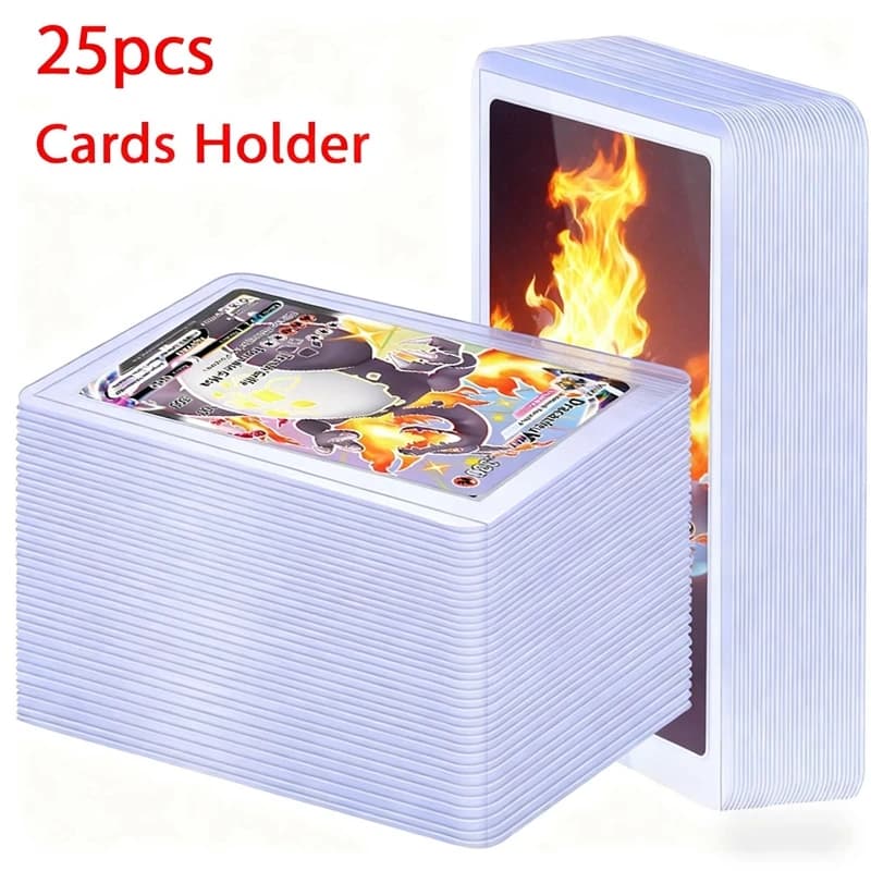 25 card envelopes, playing cards, hard plastic PVC toy for protections, gift to store commercial items, 3 x 4 inch