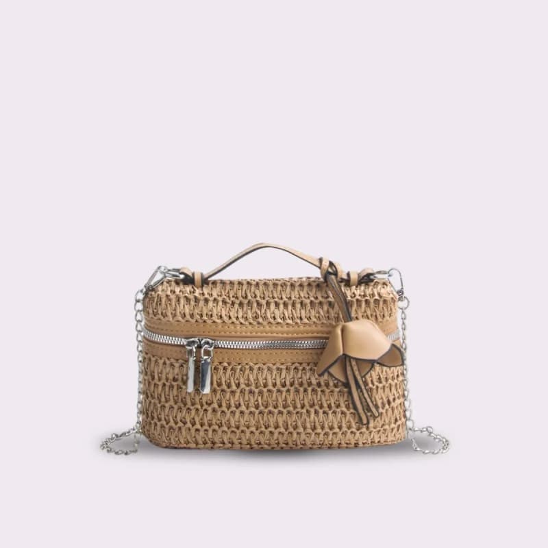 2026 Fashion Straw Box Women Handbags Designer Straw Woven Small Tote Shoulder Crossbody Bags Casual Vintage Summer Beach Bag