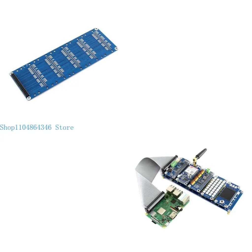 for Stack HAT Stack up to 5 HAT 2x20 Pin Headsers GPIO