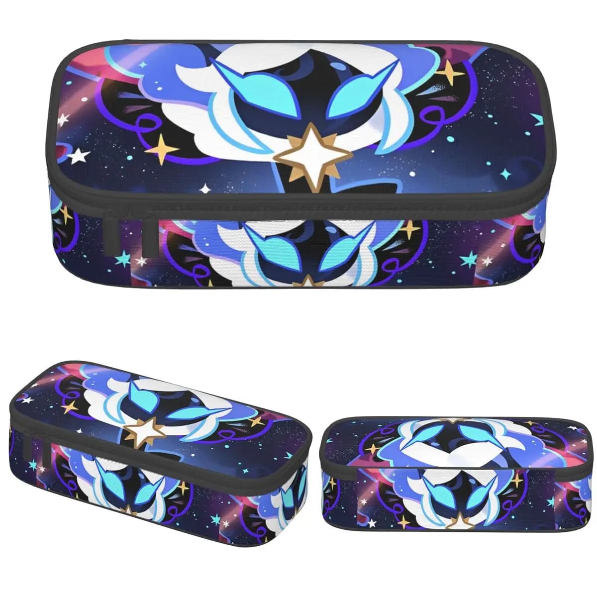 Astucci per matite per biscotti Stardust Astucci per matite Cookie Run Kingdom Scatola per penne per borse per trucco per studenti Cancelleria per studenti con cerniera per la scuola