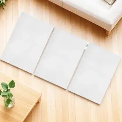 3 pezzi di foglio di alluminio A4 sublimazione vuota cartello in metallo incisione fai da te piastra decorativa artigianale fogli fotografici vuoti