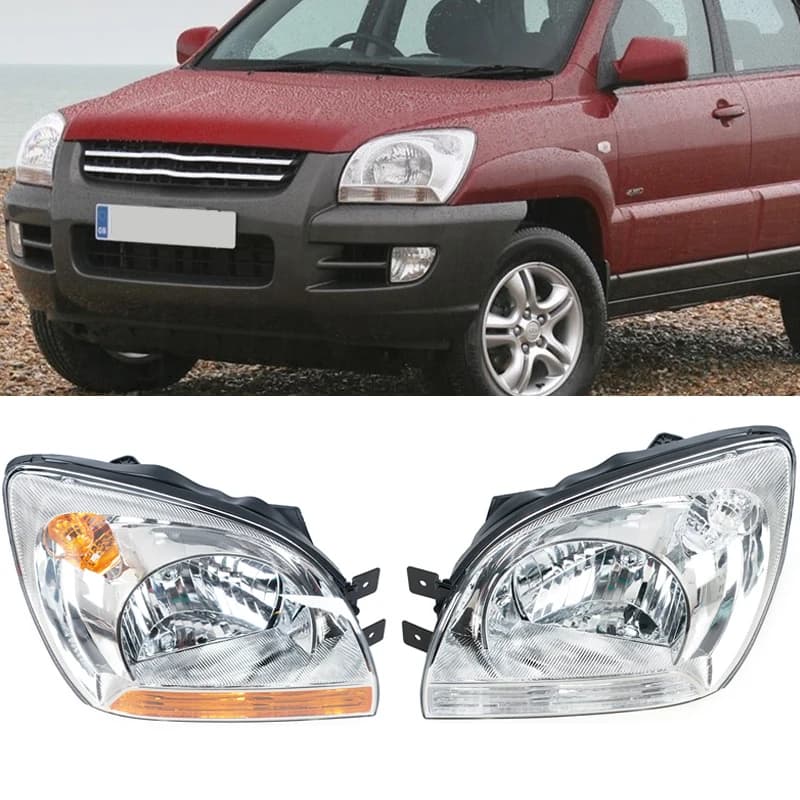 Auto DRL Faro Anterior of Mounting for Kia Sportage 2005 2006 2007 2008 March Light Guide lamp Spare parts Auto 921011F031 921021F031