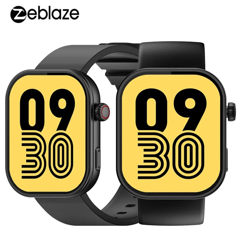 NEW Zeblaze Btalk Plus Smartwatch with Bluetooth Calls, Fitness Tracker for Men, Large Display for 2,03 Inches, Over 100 Quadrants