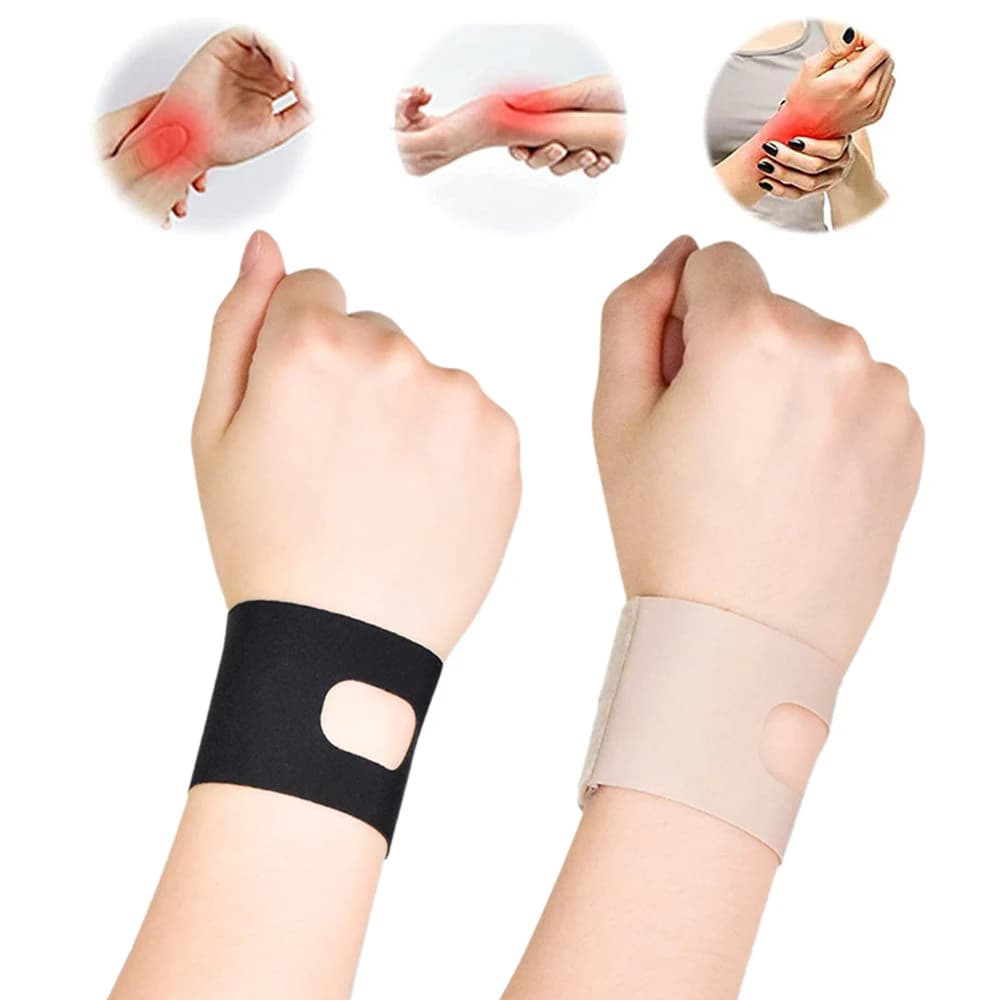 Tutore da polso regolabile 1PC per Tunnel carpale lacrime TFCC, supporto da polso con cinturino a compressione da polso Ultra sottile per alleviare il dolore al polso
