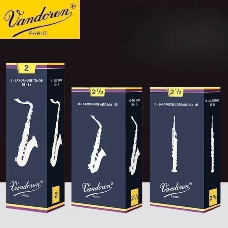 Professional Blue Box Reeds for Alto Tenor Soprano Saxophone & Clarinet Jazz Playing Accessories