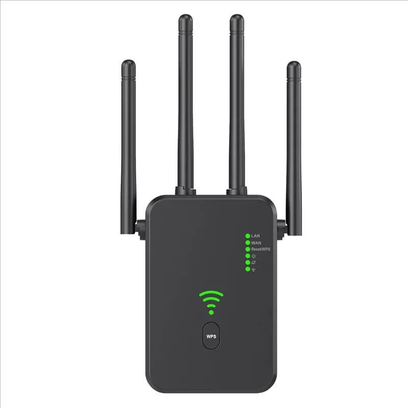 A91P 1200M Ripetitore Wifi 2.4G 5G Router Wireless Ripetitore di Segnale Extender 4 Antenna Router Amplificatore di Segnale Per La Casa
