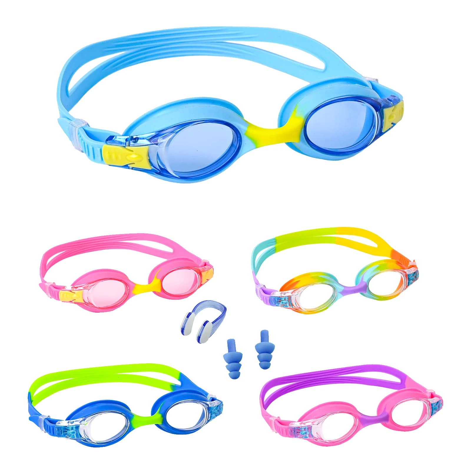High Definition Waterproof Children's Swimwear, Durable Eye Protection for Kids
