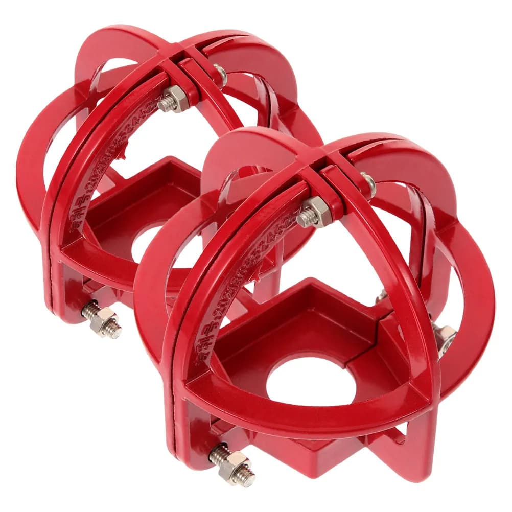 Sprinkler Head Guard 2 Pack Sturdy Metal Cage Smoke Detector Protector for Ceiling Wall Indoor Outdoor