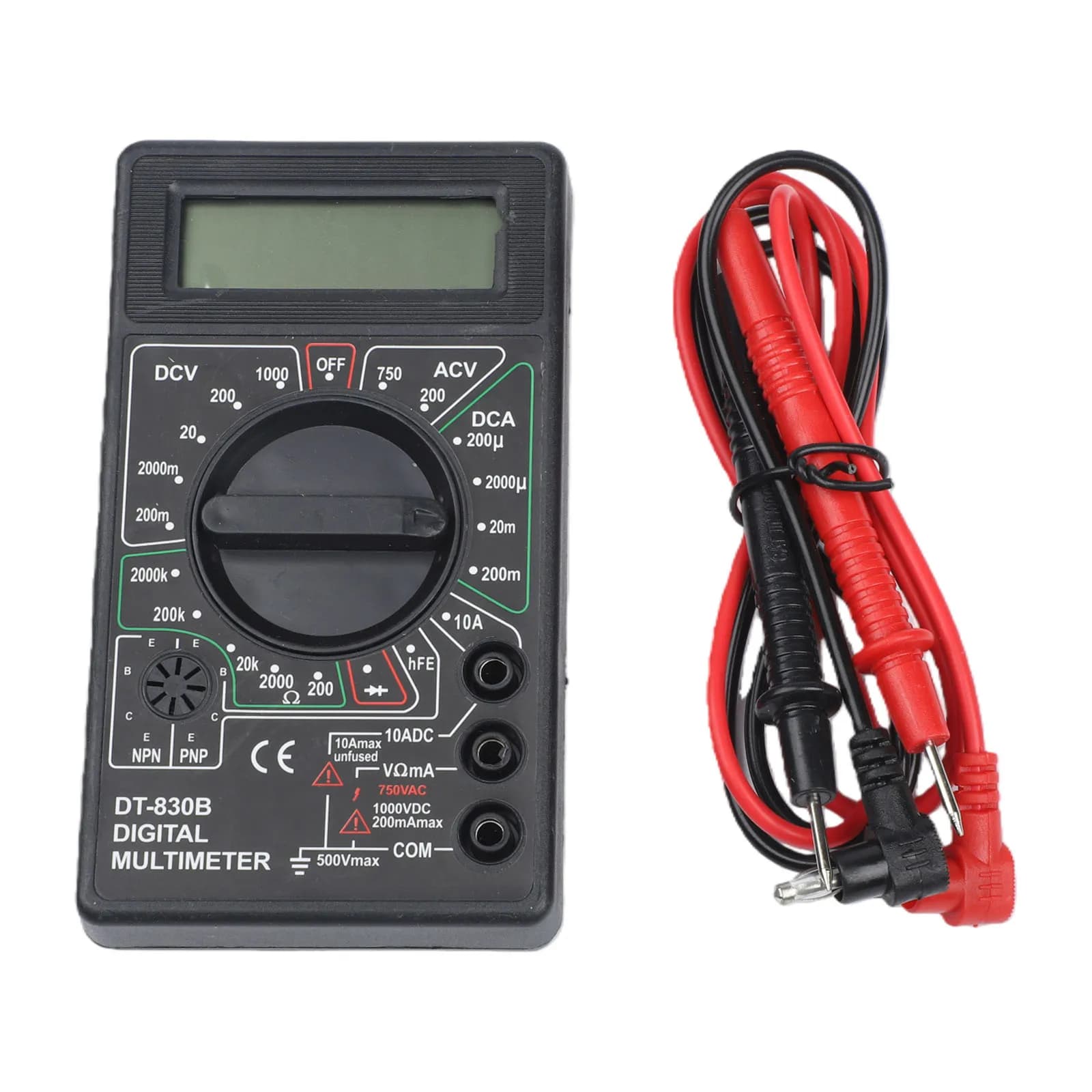DT830B Electrical Voltmeter Ammeter Handheld Multimeter Electrical Tester Circuit Tester Welding Tools Soldering Kits