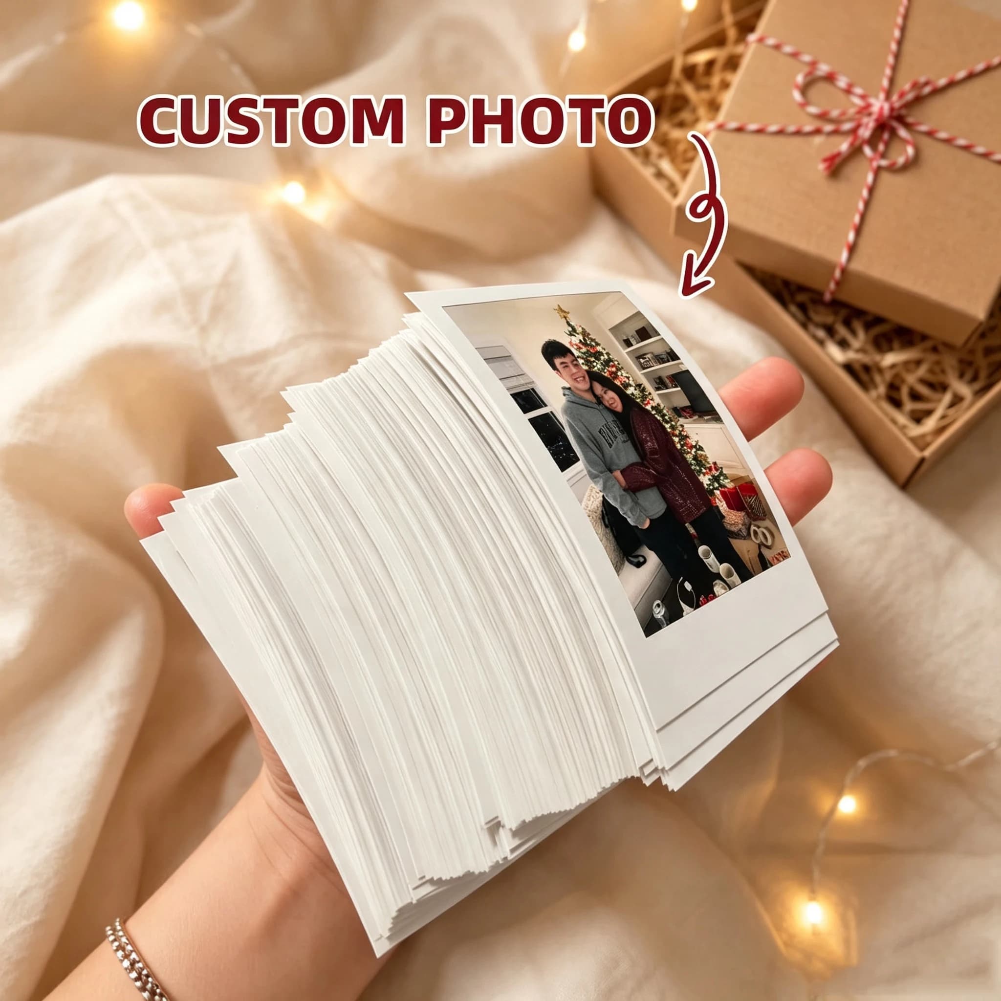 1/3/5Pcs Custom Photo Prints, Personalized Couple Picture Gifts for Art Creation, Frame Display & Memory Book Arrangement