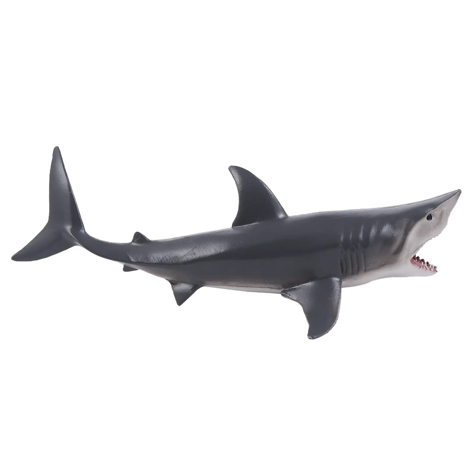 1 Pezzo Modello di Squalo in Plastica, Simulazione di Animale Marino, Ausilio Didattico Educativo, Decorazione, Regalo per Bambini