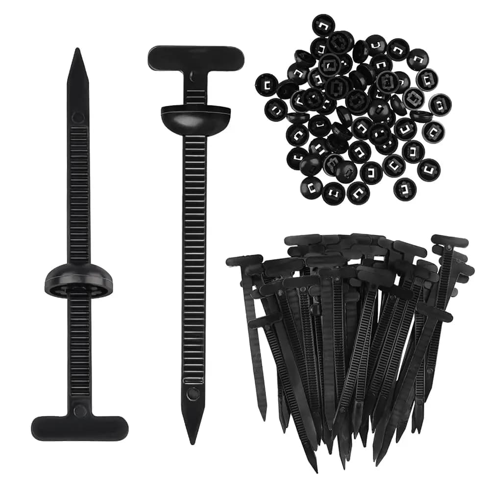 Kit Universale da 150 Pezzi di Fascette in Nylon per Auto - Set di Fissaggi Autobloccanti Resistenti per Paraurti, Parafanghi e Rivestimenti