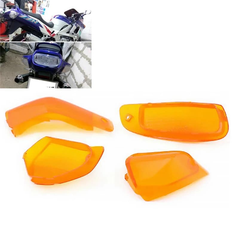 Copertura della lampada degli indicatori di direzione del motociclo Copertura della luce dell'indicatore per KAWASAKI ZZR400 1993-2006 ZZR600 1993-2008-AD39