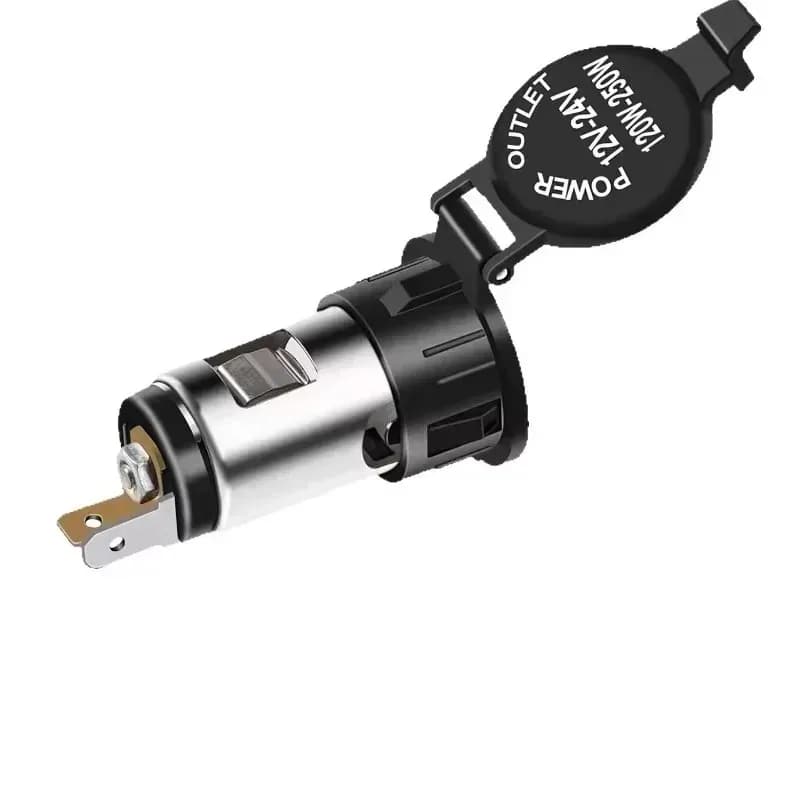 Popular 12V Car Truck Socket Outlet Power Plug Motorcycle Boat Quality and Brand Auto Car Cigarette Lighter Socket High Quality