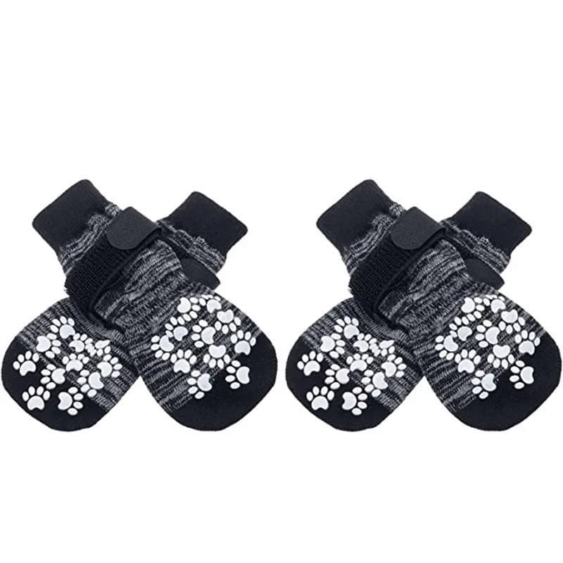 New Medium To Large Dog Paw Protectors Non-slip Waterproof Silicone Socks For Indoor And Outdoor Use Breathable Warm For Winter