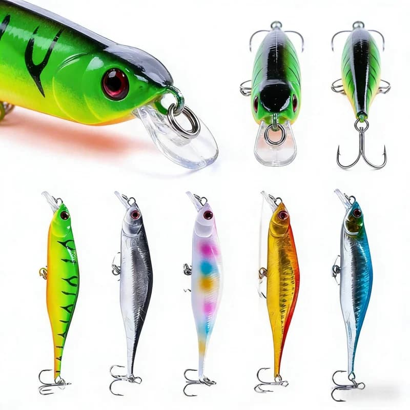 Artificial Underwater bait 10.5cm 11.5g Long-sleeping and Lento, Esca Bionica per Spigola, Persico, Sogliola, Esca Speciale per Acqua Dolce