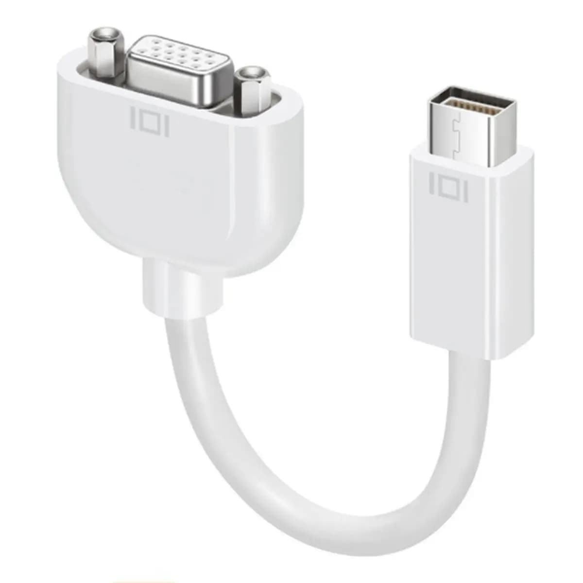 Adattatore audio video madre Mini DVI a VGA RGB da 15 cm per e proiettore