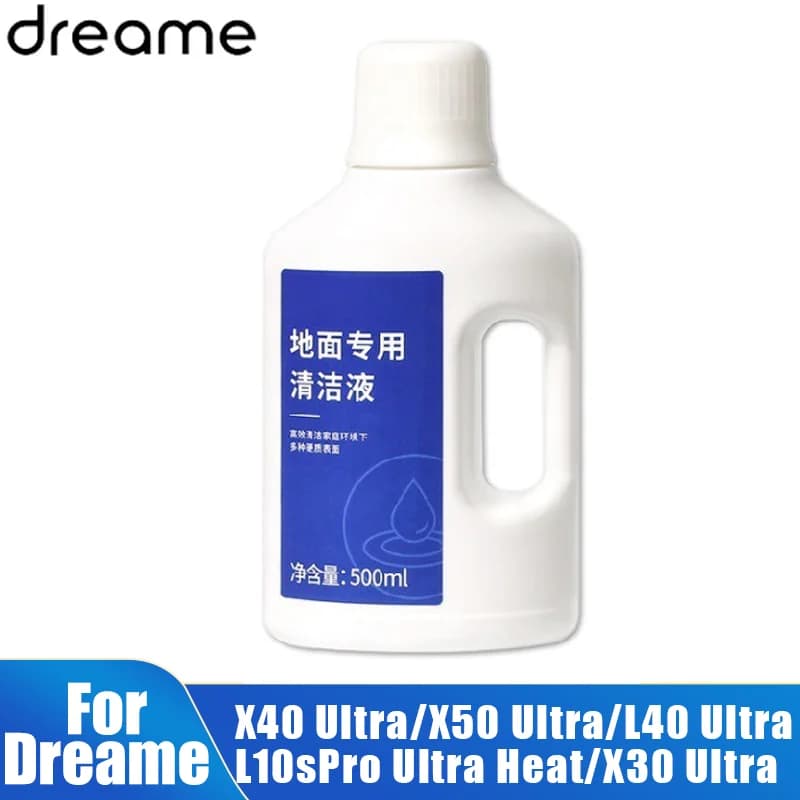 Liquido detergente per aspirapolvere Dreame X40 Ultra/X50 Ultra/L40 Ultra/L10sPro Ultra Heat, sostituzione detersivo da 500 ml