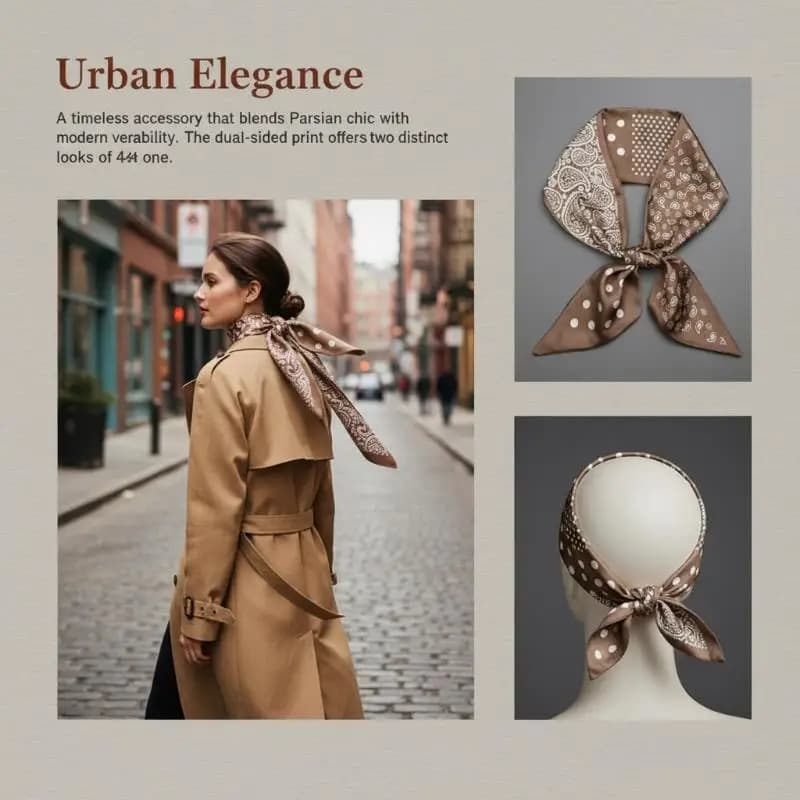 100x7cm Women Headband Scarf Polka Dot Ribbon Narrow Bag Tie Fashion Choker For Daily Outfits