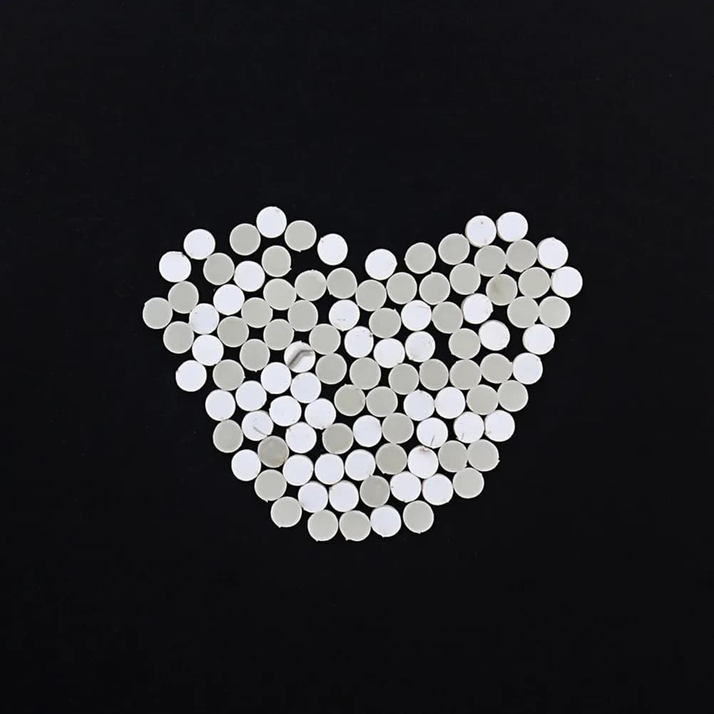 100Pcs Seashell Luminous Guitar Fret Dots 5Mm Easy Mount Fretboard Inlays for Guitar Ukulele Bass Banjo Mandolin