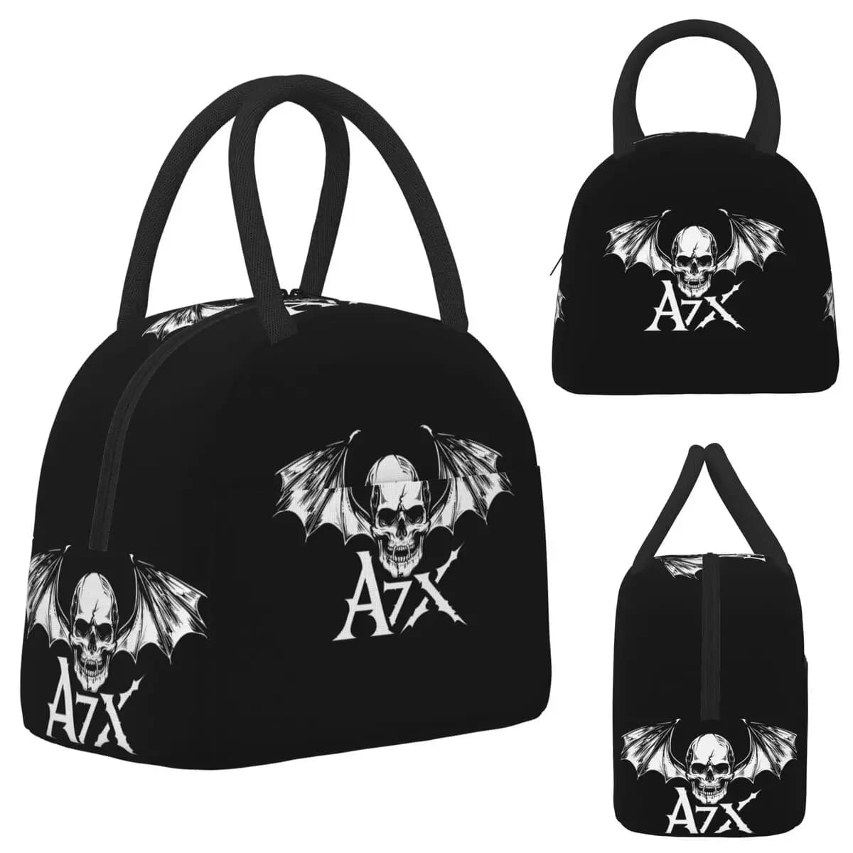 Avenged Sevenfold Insulated Lunch Bag for Kids School Cooler Thermal Food Box Tote Portable Lunch Boxes Container